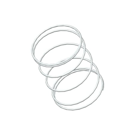 Approved Vendor Compression Spring, O=1.000, L= 1.38, W= .035 G709972896